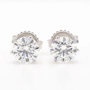 Lab Grown Diamond Studs 1.00 carat total weight